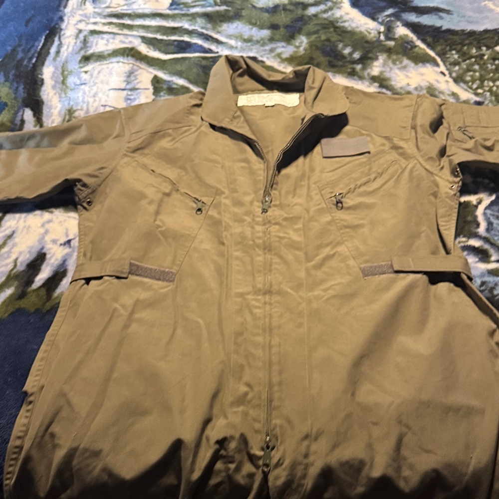 Brown Utility Jumpsuit